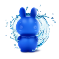 Eco-friendly and disposable rabbit shape toilet blue water tablets toilet bowl cleaner tablet